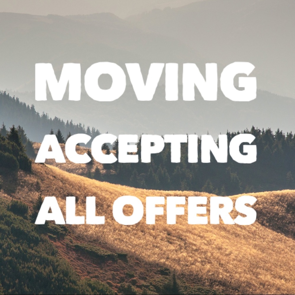 hey hey, I’m moving help me clear out my closet!